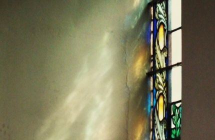 Angel at the Window St James Church Clerkenwell London by Teri Leigh Teed