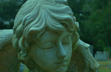 Contemplative Angel by Teri Leigh Teed