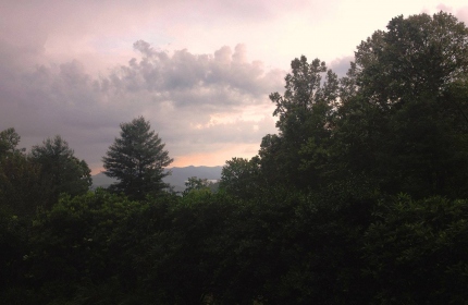 Sunset View, Scenes from the Blue Ridge Mountains by Teri Leigh Teed