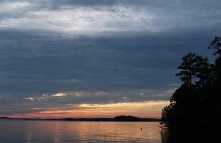 Closing of the Day, Lake Monticello by Teri Leigh Teed