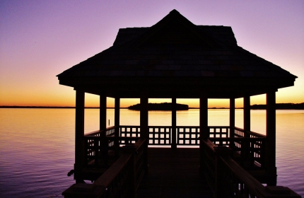 Thanksgiving Day Sunset, Lake Murray SC
