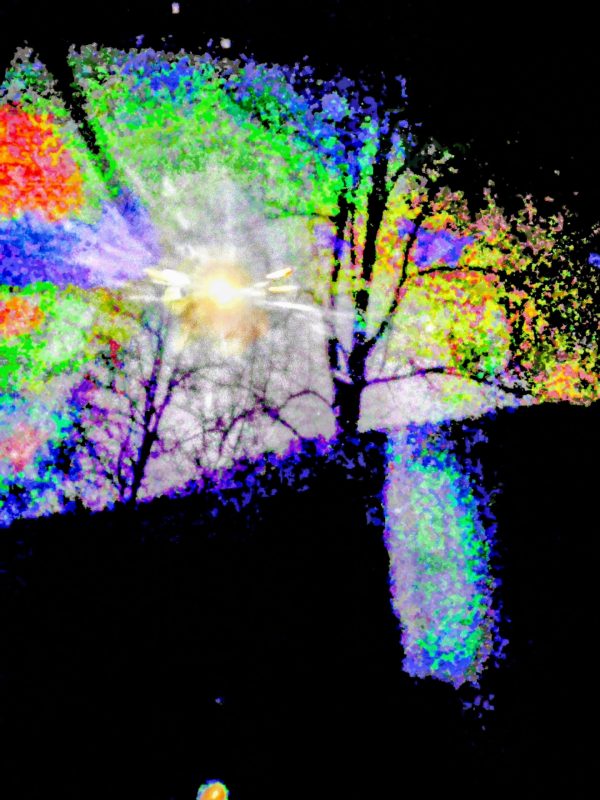 Rainbow Waterfall, Nantahala, Eleanor’s Dream series by Teri Leigh Teed Healing Spirit Art © Collection